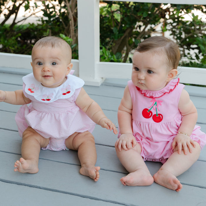 Cherry Jubilee - Knit Romper Short