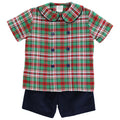 Christmas Plaid - Dressy Short Set