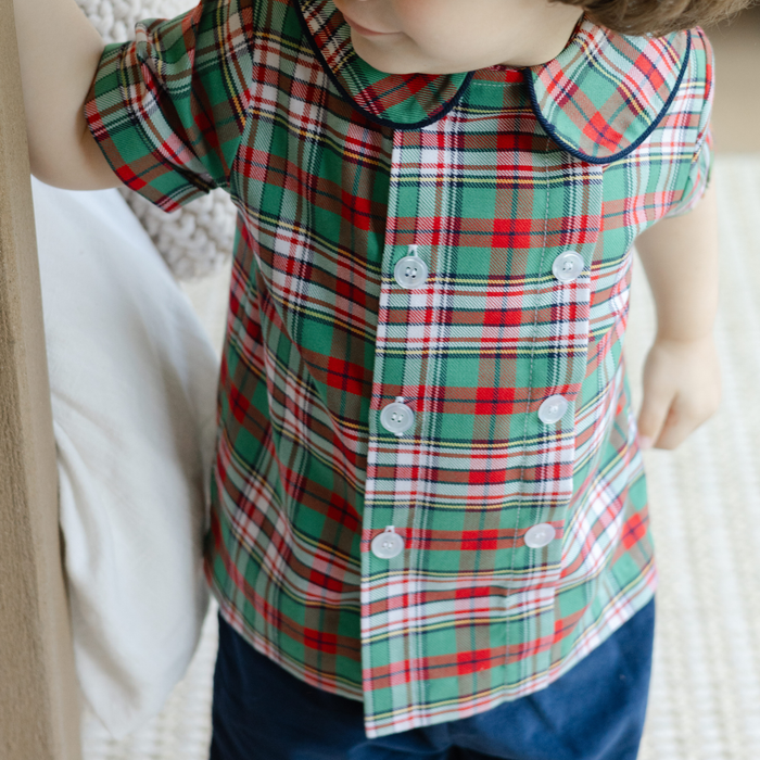Christmas Plaid - Dressy Short Set