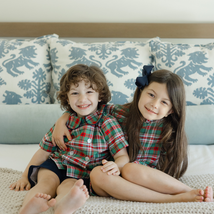 Christmas Plaid - Dressy Short Set