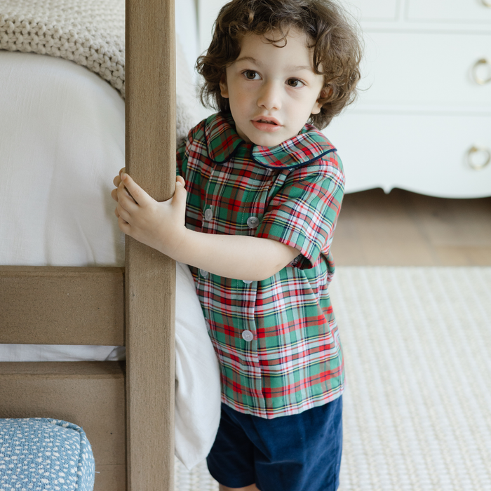 Christmas Plaid - Dressy Short Set