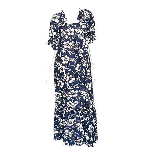 Classic Hibiscus Lorraine Muu Muu