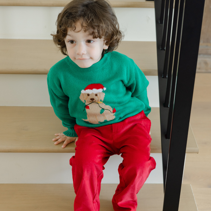 Crew Neck Sweater - Christmas on Kelly
