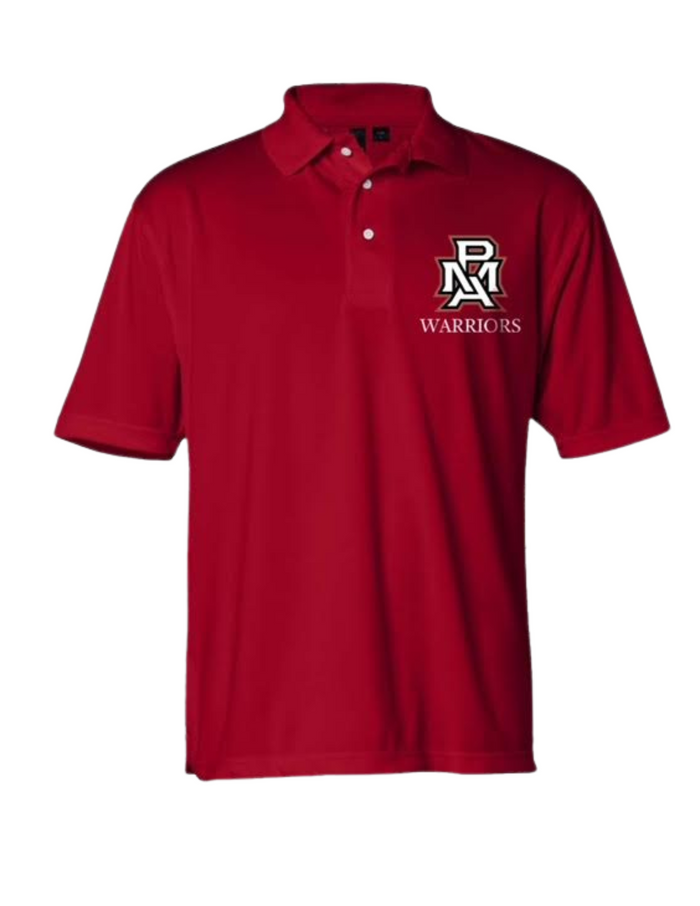 Crimson PMA Warriors Polo