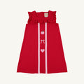 Darla Dress Richmond Red Hamptons Hot Pink