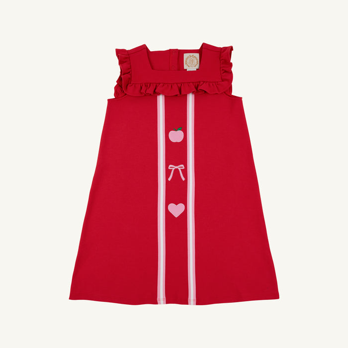 Darla Dress Richmond Red Hamptons Hot Pink