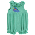 Dashing Dino - Knit Romper Short