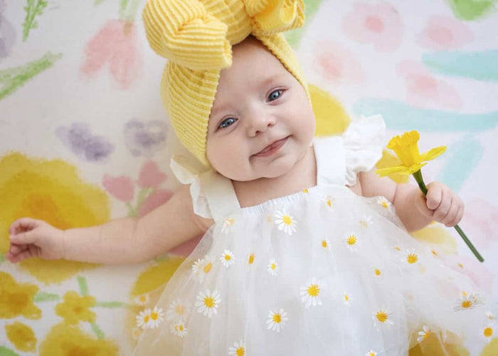 Dixie Dress Romper - Pickin' Daisies product_type - Bailey's Blossoms