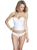 Dominique Low Back Satin Brasselette