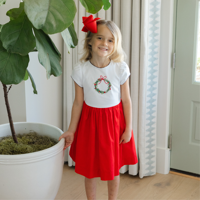 Durham with Christmas Red Cord - Dress
