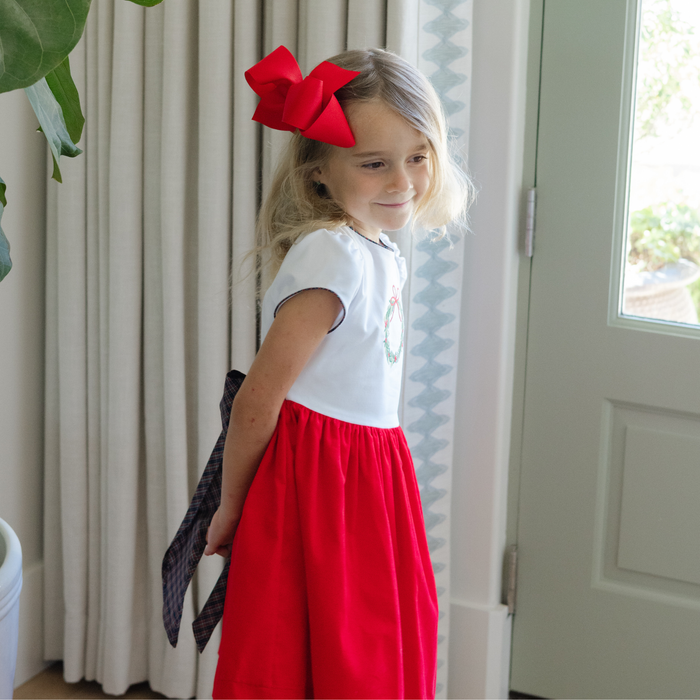 Durham with Christmas Red Cord - Dress