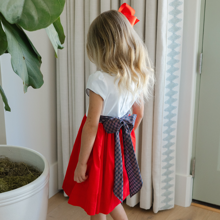 Durham with Christmas Red Cord - Dress