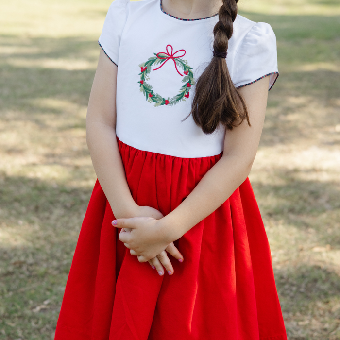 Durham with Christmas Red Cord - Dress