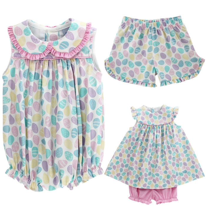 Egg Hunt - Girls Bubble Short