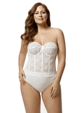 Elila Lace Strapless Longline