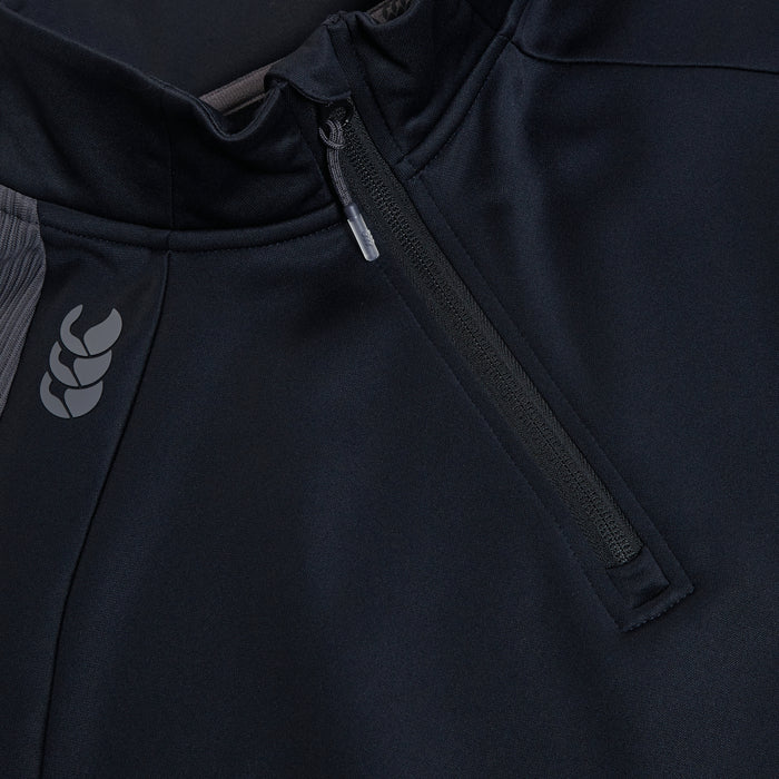 Elite 1/4 Zip Top Black