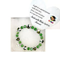EMERALD  BRACELET W/BOX