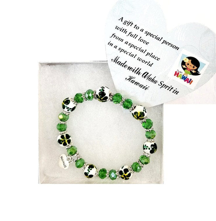 EMERALD  BRACELET W/BOX