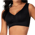 Fajas M & D V-Neck Lift Top Seamless Pre-Molded Bra