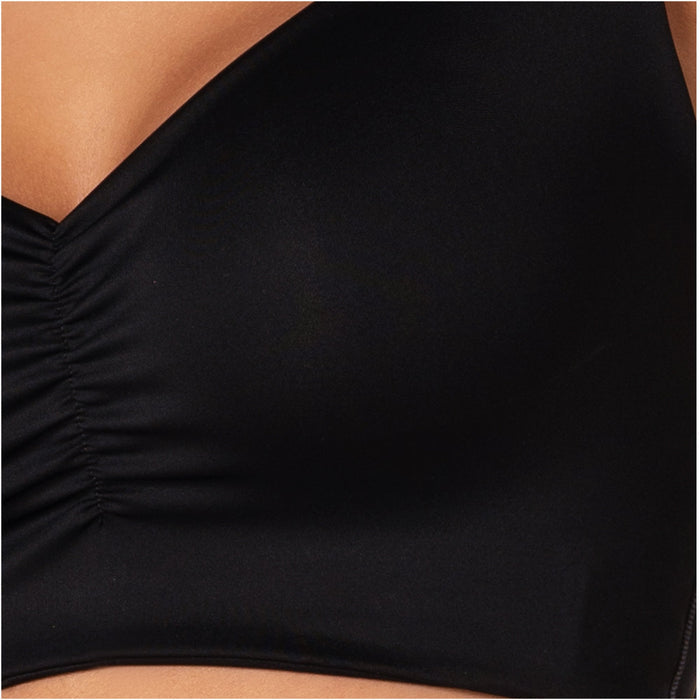 Fajas M & D V-Neck Lift Top Seamless Pre-Molded Bra
