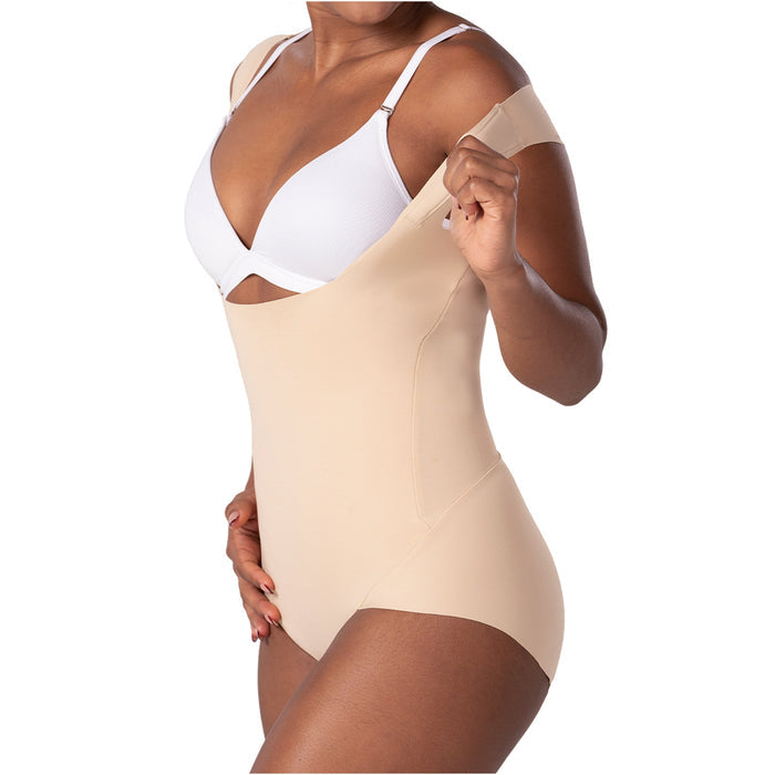 Fajas MyD Extra-Short Body Shaper Seamless Light Control Thong Shapewear
