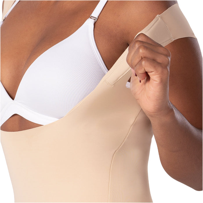 Fajas MyD Extra-Short Body Shaper Seamless Light Control Thong Shapewear