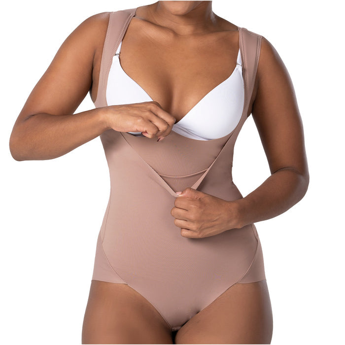 Fajas MyD Extra-Short Body Shaper Seamless Light Control Thong Shapewear