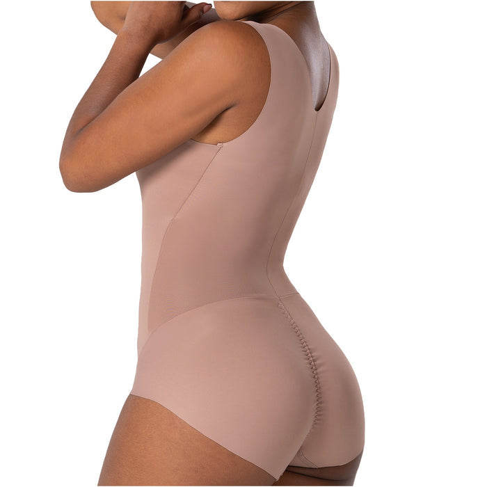 Fajas MyD Extra-Short Body Shaper Seamless Light Control Thong Shapewear
