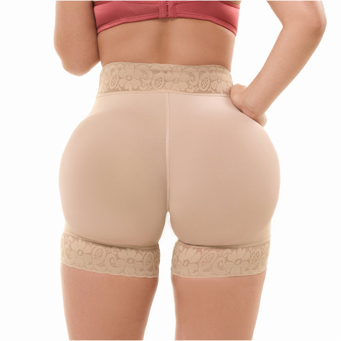Fajas Salome Butt Lift Shorts Powernet Tummy & Thigh Shaper with Butt Lifting Design
