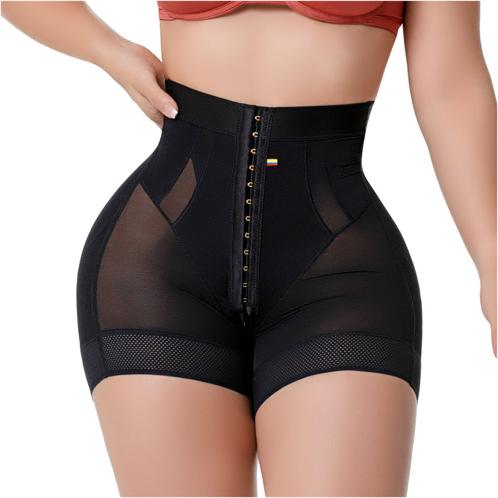 Fajas Salome Élite High Compression Shaper Short 3-Level Control & Pre-Molded Butt Lift