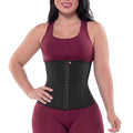Fajas Salome Latex Sports Waist Cincher High Compression Workout Trainer with Adjustable Hooks