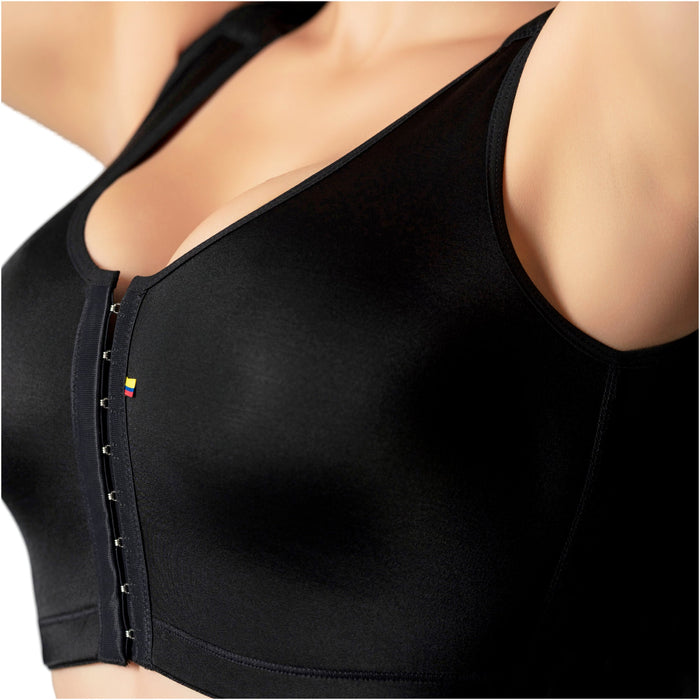 Fajas Salome Post-Surgical High-Back Bra with Maximum Support - Soft Compression Recovery
