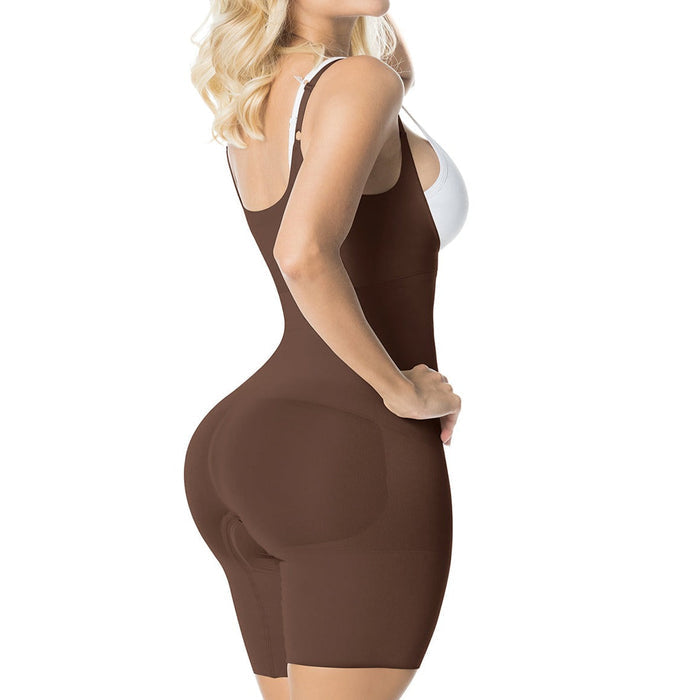 Fajas Sonryse Daily Use Everyday Shapewear Mid-Thigh Length For Dresses