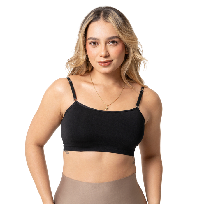Fajas Sonryse Seamless Compression Top with Straps