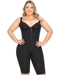 Fajas Uplady Tummy Control Shapewear Open Bust Bodysuit for Women Knee Lenght Faja Stage 1
