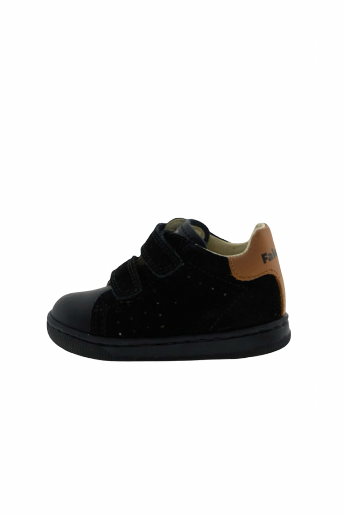 Falcotto Black Baby Sneaker - Adam