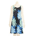 Fan Leaf  Short Tank Dress