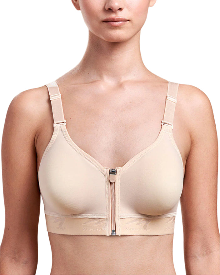 Final Sale Clearance Marena Caress™ Ultra-Low Coverage Pocketed Zip-Front Bra