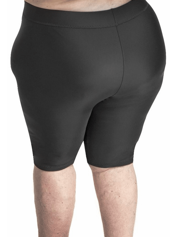 Wear Ease NEW High Waist Compression Shorts - Plus Size