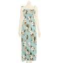 Floral Long Smock Dress TBD005