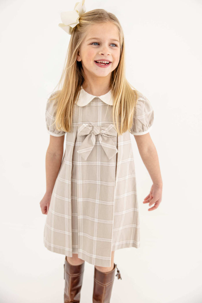 Francene Frock Thompson Park Plaid Palmetto