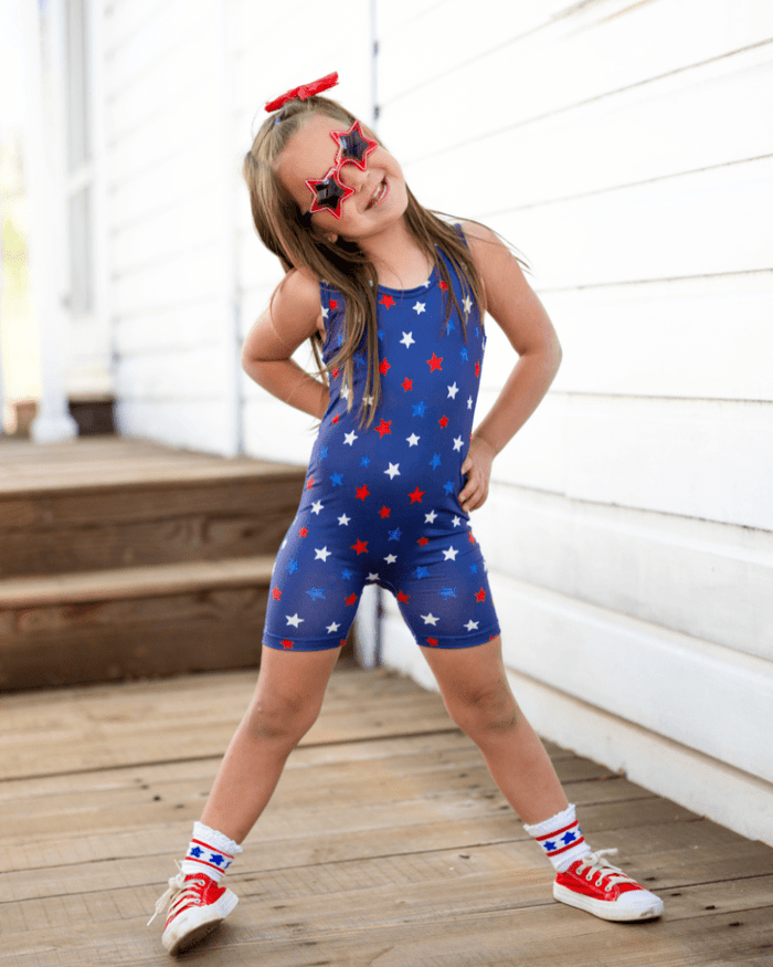 Gigi Bikeshort Romper - All - Star product_type - Bailey's Blossoms