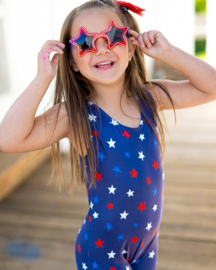 Gigi Bikeshort Romper - All - Star product_type - Bailey's Blossoms