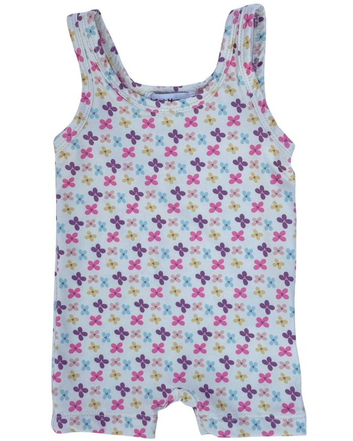 Gigi Bikeshort Romper - Butterfly Kisses product_type - Bailey's Blossoms
