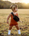 Gigi Bikeshort Romper - Rust #product_type - Bailey's Blossoms