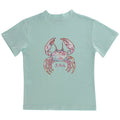 Girls Logo Tee - Crab on Seaglass