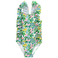 Girls Spandex Swimsuit - Pagoda Gardens