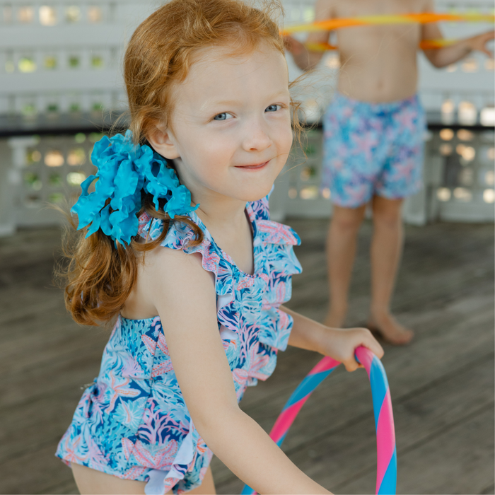 Girls Spandex Swimsuit - Reef