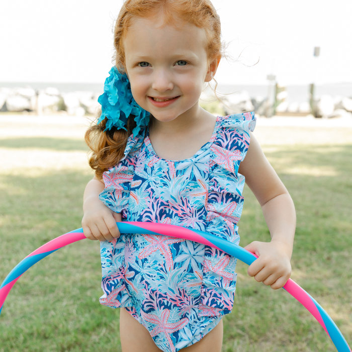 Girls Spandex Swimsuit - Reef