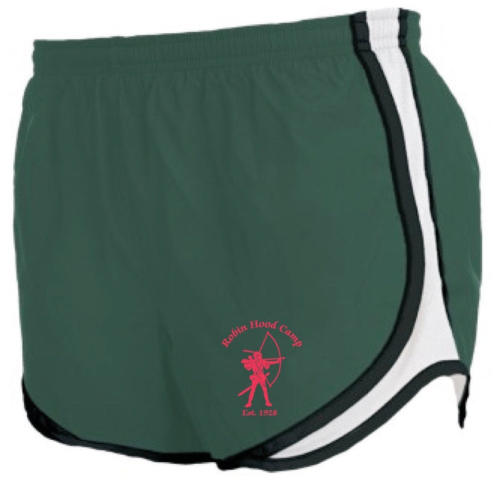 Green Girl's Running Shorts
